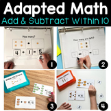 Add and Subtract within 10 One Digit for Special Education