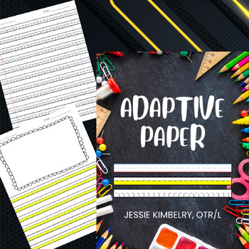 Preview of Adaptive Paper: Occupational Therapy