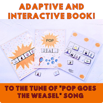 Preview of Adaptive and Interactive Book - Pop Goes the Weasel (LAMP)