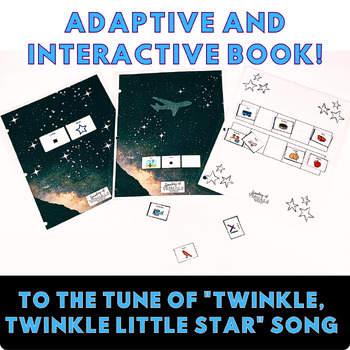 Preview of Adaptive and Interactive Book - Twinkle Little Star (LAMP: Words For Life)