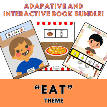 Preview of Adaptive and Interactive Book BUNDLE: EAT Core Word (LAMP: Words For Life)