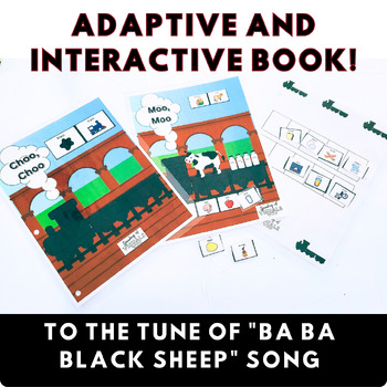 Preview of Adaptive and Interactive Storybook: Ba Ba Black Sheep (LAMP: Words For Life)