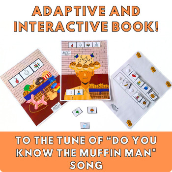 Preview of Adaptive and Interactive Book: Do You Know the Muffin Man (LAMP: Words for Life)