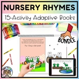 Preschool Nursery Rhymes Activities BUNDLE Interactive Nur