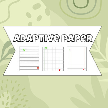 Preview of Occupational therapy adaptive paper
