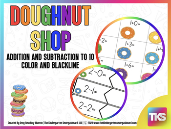 Preview of Donut Shop: Addition and Subtraction