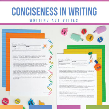 Preview of Add Descriptive Writing & Eliminate Cliches, Wordiness, & Redundancy