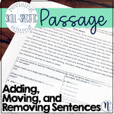 Add, Move, & Remove Sentences: Skill-Specific Revising & E