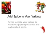 Add Spice to your Writing - Powerpoint