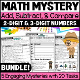 Add, Subtract, & Compare 2-Digit and 3-Digit Numbers - Mat