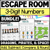 Add, Subtract, & Compare 3-Digit Numbers - Rounding to the