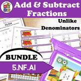 Add & Subtract Fractions & Mixed Numbers Unlike Denominato