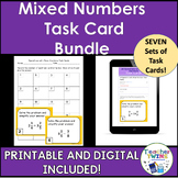 Add, Subtract, Multiply, Divide Mixed Numbers Digital and 
