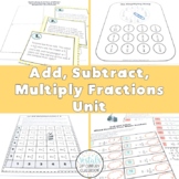 Add, Subtract, Multiply Fractions Lesson Plans (Math SOL 5