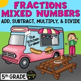 Add, Subtract, Multiply, and Divide Fractions and Mixed Nu