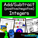 Add Subtract Positive & Negative Integers
