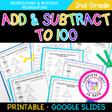 Add & Subtract to 100 2nd Grade Addition & Subtraction Mat