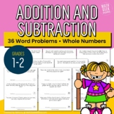 Add & Subtract to 20 Word Problem Set - 1st-2nd Grade - PRINTABLE