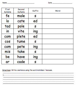 Silent E Spelling Rule Worksheets By The Reading Village TpT