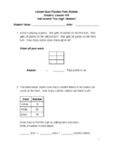 Add Two-Digit Numbers Review & Practice Test (Curriculum A