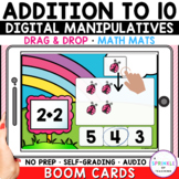 Add Within 10 Using Digital Manipulatives - Math Mats - Bo