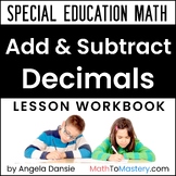 Adding & Subtracting Decimals with Word Problems - 5th Gra