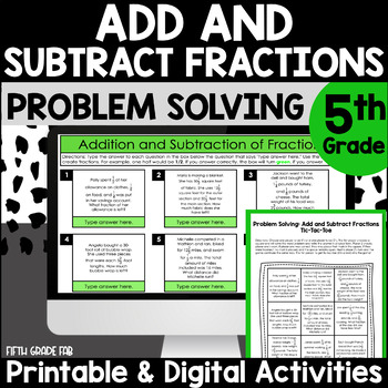 add fractions problem solving
