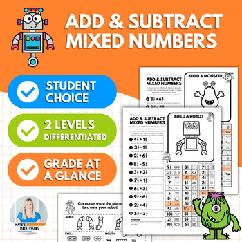 2024mathcountdown Add And Subtract Mixed Numbers Fun Activity TPT   Original 9390302 1 