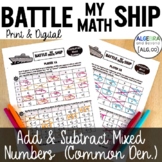 Adding and Subtracting Mixed Numbers with Common Denominat