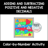 Adding and Subtracting Positive and Negative Decimals Colo