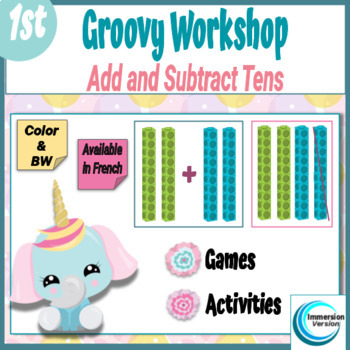 Preview of Groovy Workshop: Add and Subtract Tens