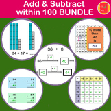 Add and Subtract within 100 - BUNDLE for 1st Grade