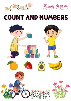 Preview of Add and count the number of fruits.