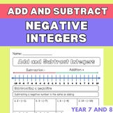 Add and subtract positive and negative integers | Positive