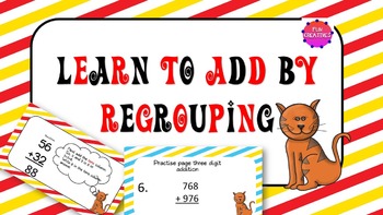 Preview of Add by Regrouping PPT, PDF and JPEG