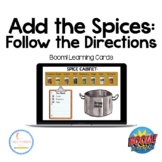 Add the Spices Level 1: Following Directions Task for Life Skills