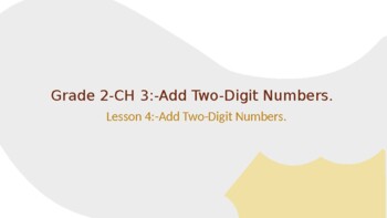 Preview of Add two-digit numbers using regrouping  (PowerPoint)