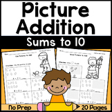 Add within 10 Simple Addition with Pictures and Drawings