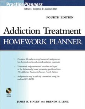Preview of Addiction Treatment Homework Planner,4th Edition
