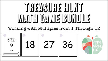 treasure hunting games mathematics
