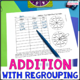 Adding 2 Digit Numbers - 2 Digit Addition with Regrouping 