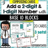 Add a 2digit and 1digit Number Composing Cards 1.NBT.C.4