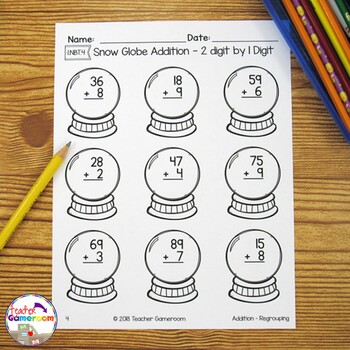 adding 2 digit numbers by 1 and 10 worksheets 1nbt4 by teacher gameroom