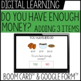 Adding 3  Items - digital learning