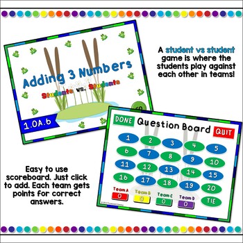 adding numbers game