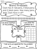 Adding 3 Numbers Word Problems Worksheets (Adding 3 addend