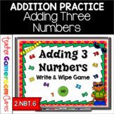 Adding 3 Numbers Powerpoint Games