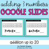 Adding 3 Numbers for Google Slides™