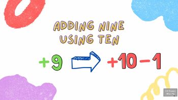 Preview of Adding 9 using 10 | Single-Digit and Two-Digit Addition