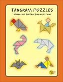 Adding And Subtracting Fractions To Solve Tangram Puzzles